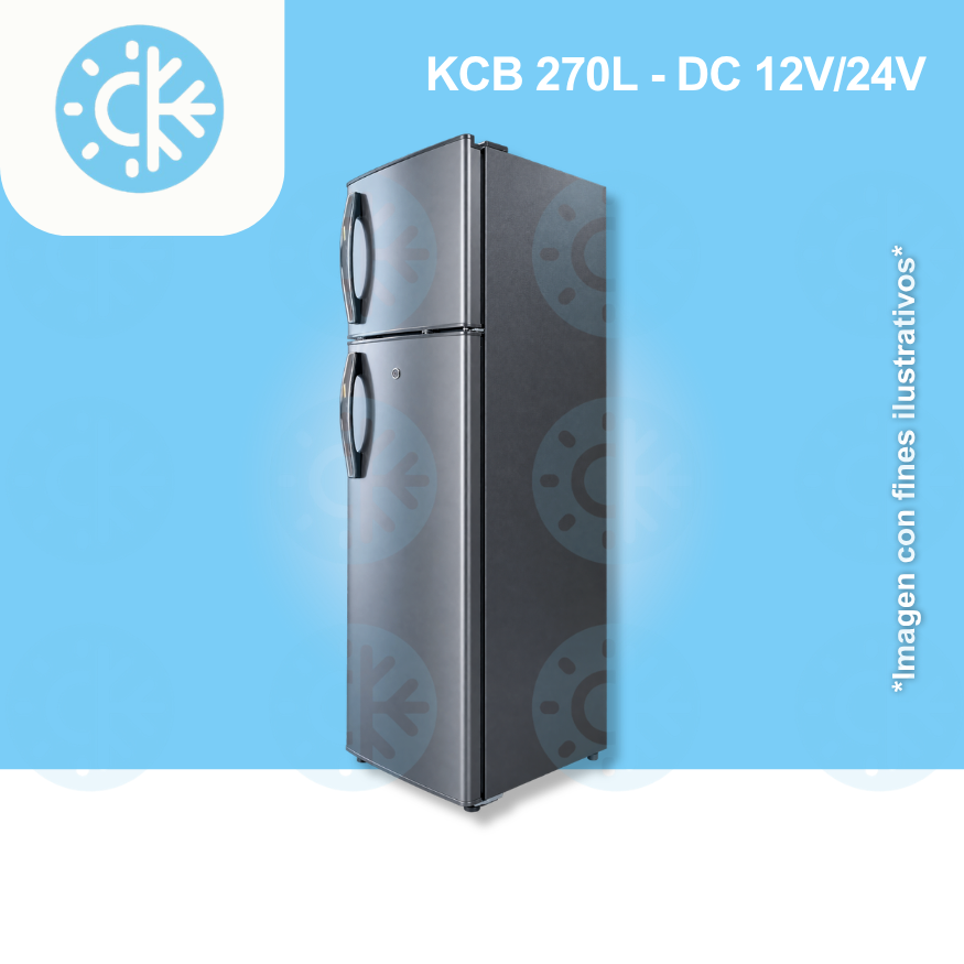 Refrigerador 12/24V - 270 Litros