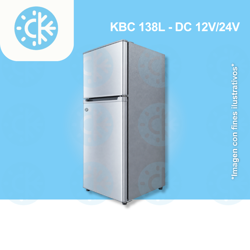 Refrigerador 12/24V - 138 Litros