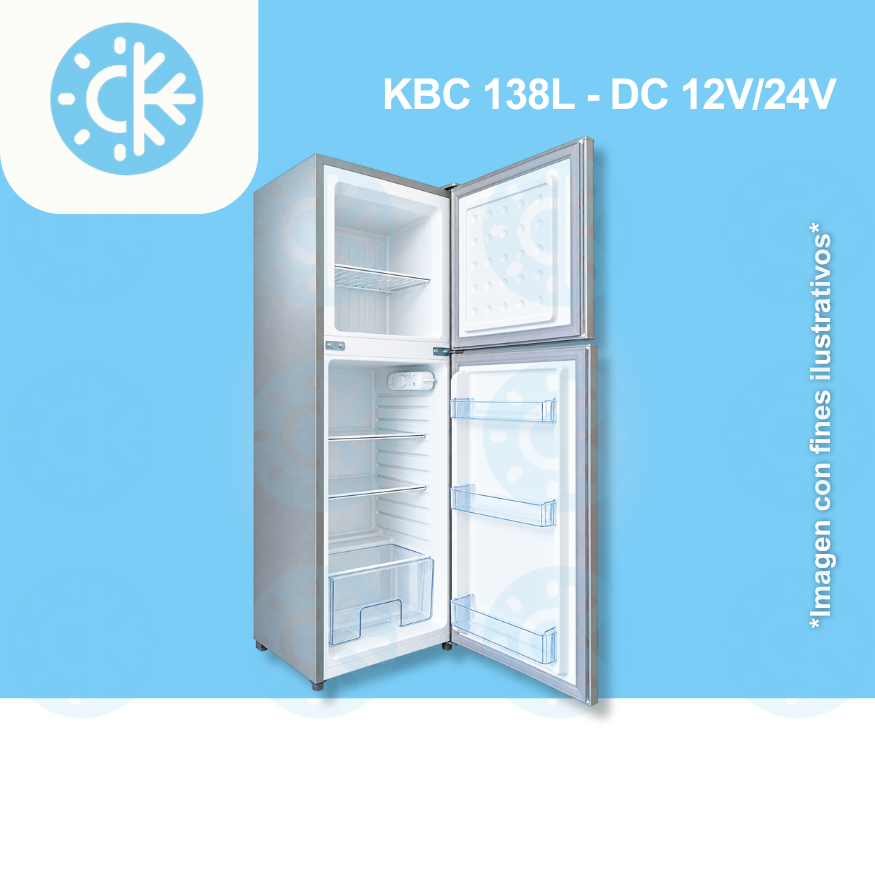Refrigerador 12/24V - 138 Litros