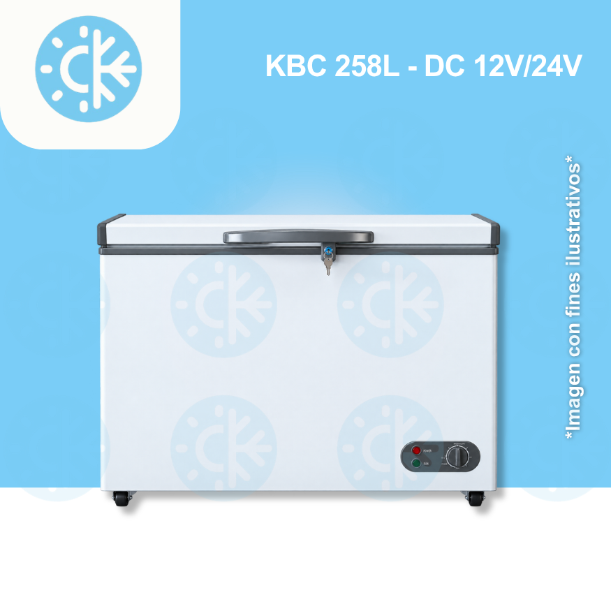 Sistema Congelador 12/24V - 258 Litros