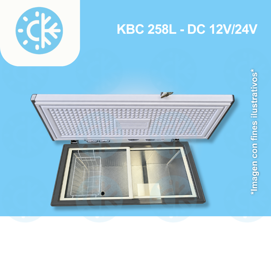 Sistema Congelador 12/24V - 258 Litros