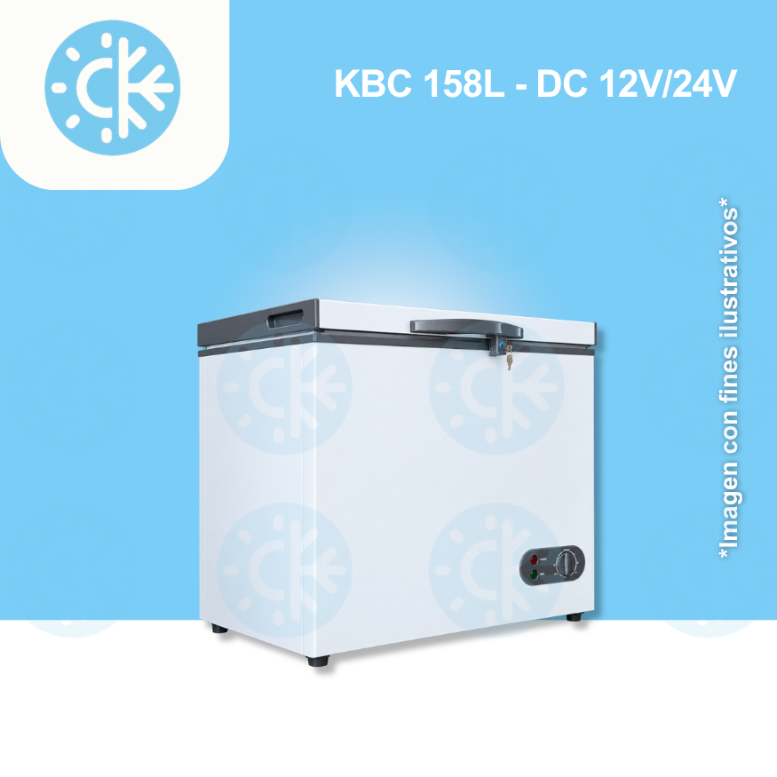 Sistema Congelador 12/24V - 158 Litros