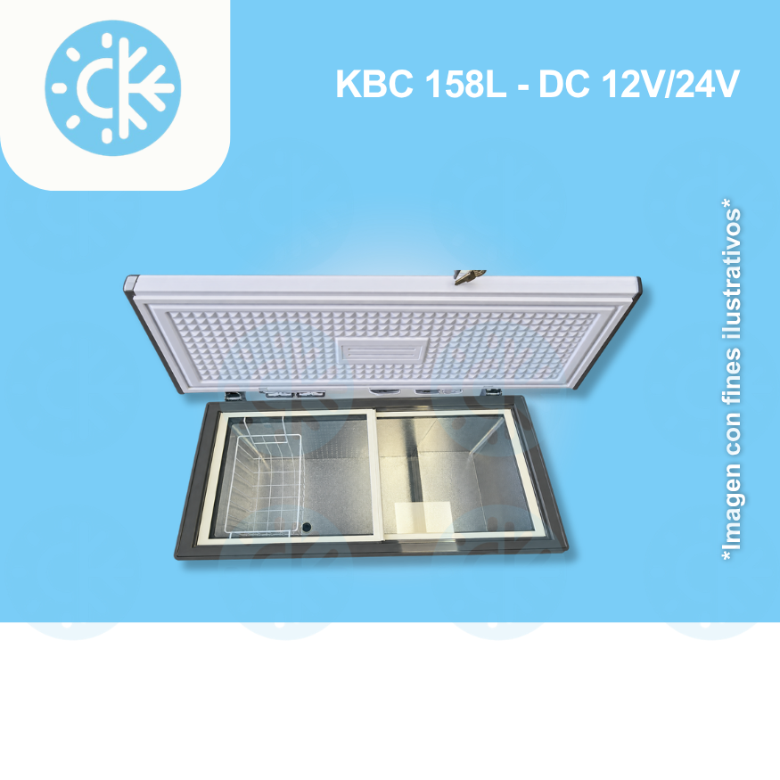 Sistema Congelador 12/24V - 158 Litros