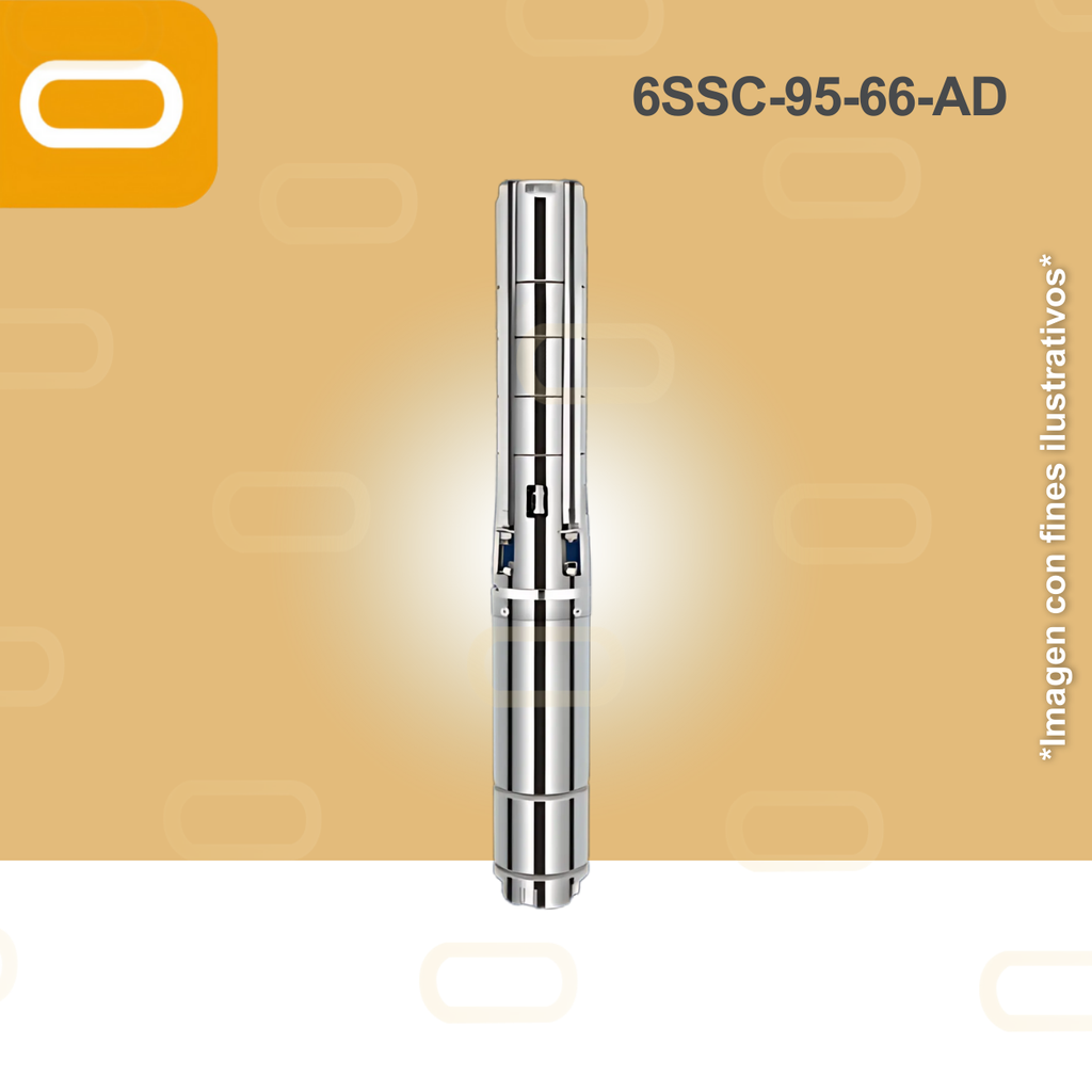 Bomba sumergible SOLAR 6SSC-95-66-AD