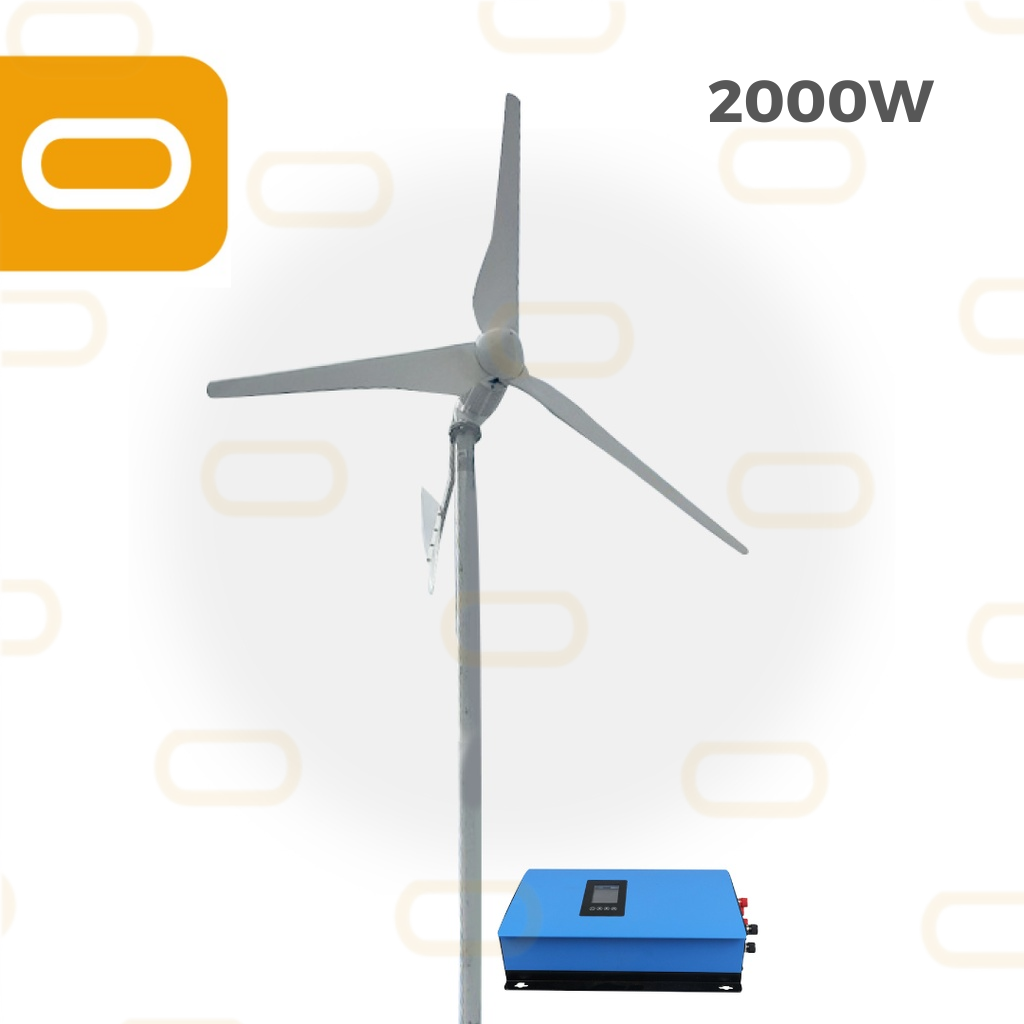 Sistema de Turbina Eólica - 2000W
