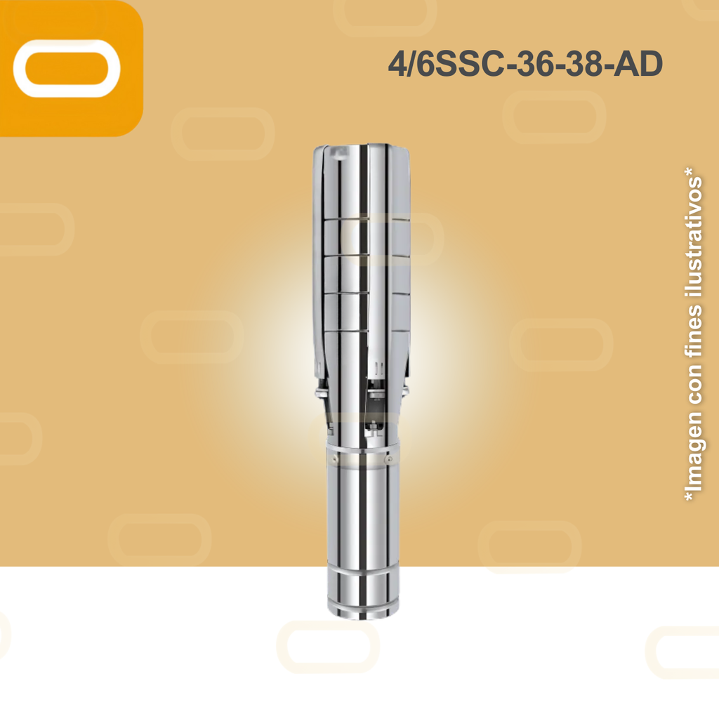 Bomba Sumergible SOLAR 4/6SSC-36-38-AD