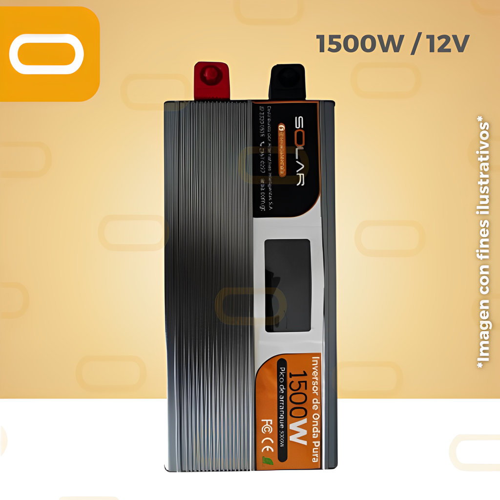 Inversor Off Grid Solar Pro 1500W 12V