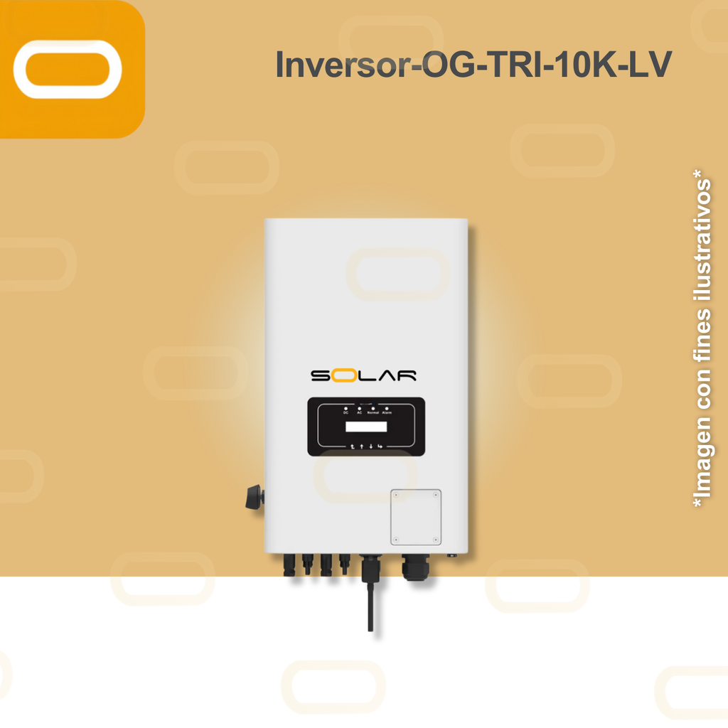 Inversor On Grid Solar Trifásico LV 10000W