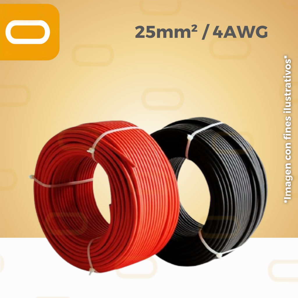 Cable de Batería 25mm² / 4AWG