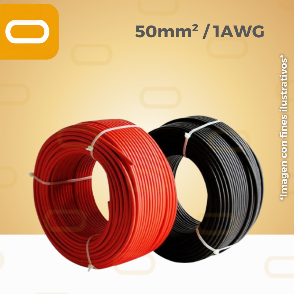 Cable de Batería 50mm² / 1AWG