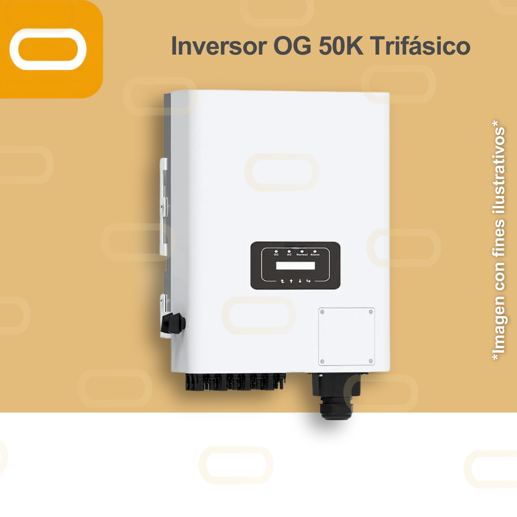 Inversor On Grid Solar Trifásico G4 50000W / 277-480Vac