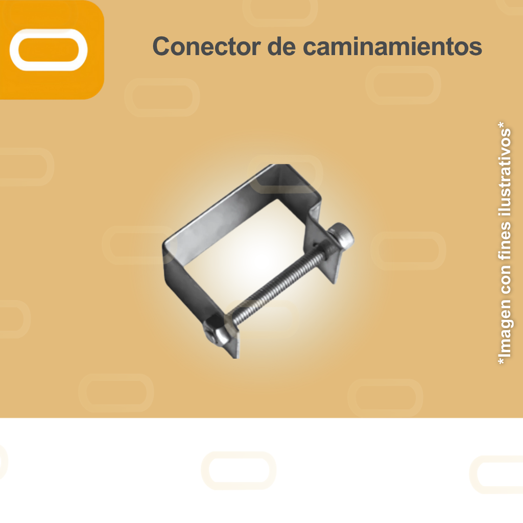 Conector para caminamientos