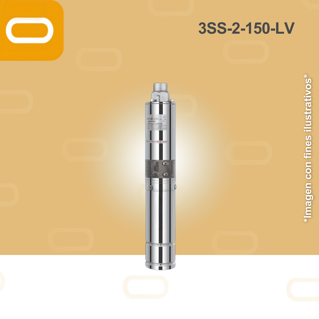Bomba sumergible SOLAR 3SS-2-150-LV