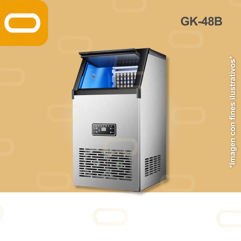 Máquina de hacer hielo Comercial - GK48B (40 a 80 lbs/24hrs)