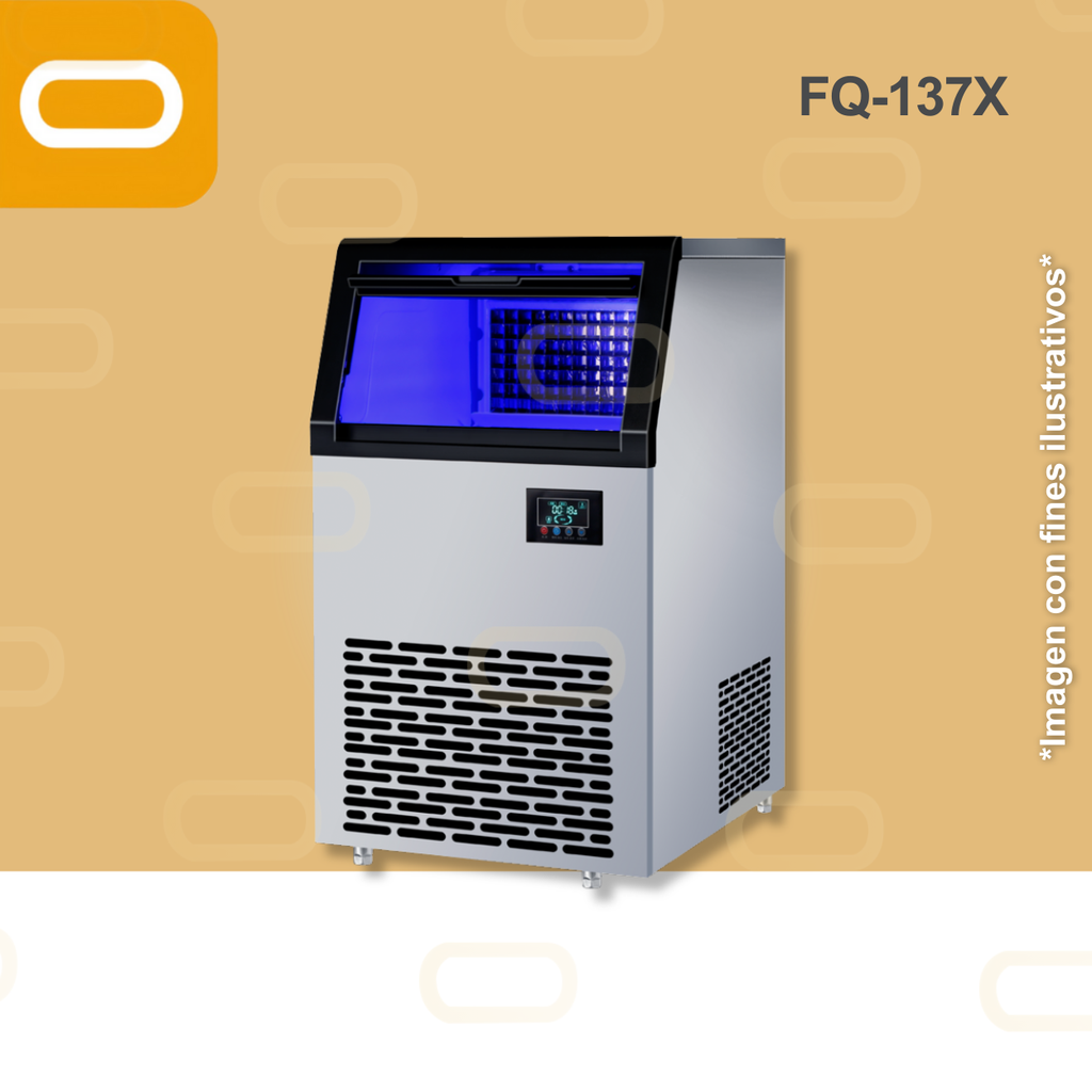 Máquina de hacer hielo comercial FQ-137X