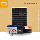 Sistema Aislado 0.4 kWh al día 100W