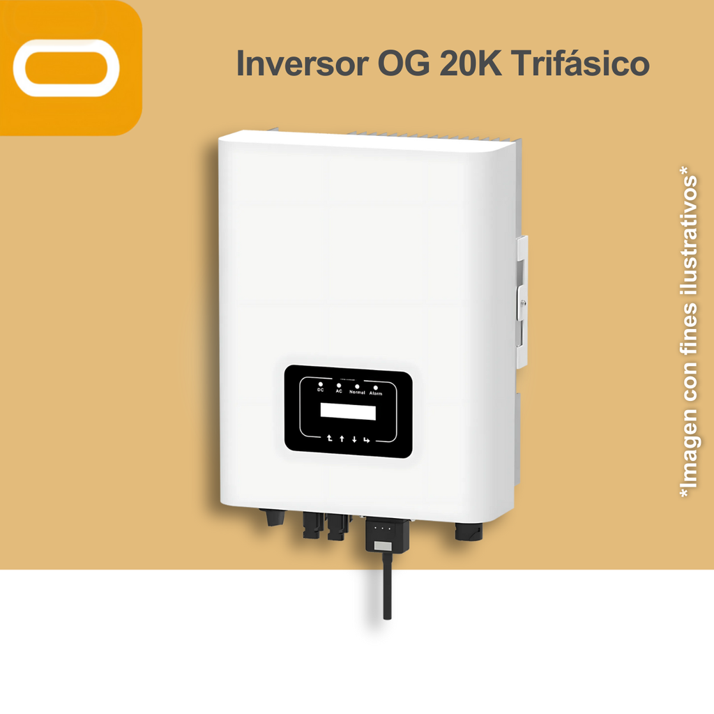 Inversor On Grid Solar Trifásico G5 20000W / 277- 480Vac
