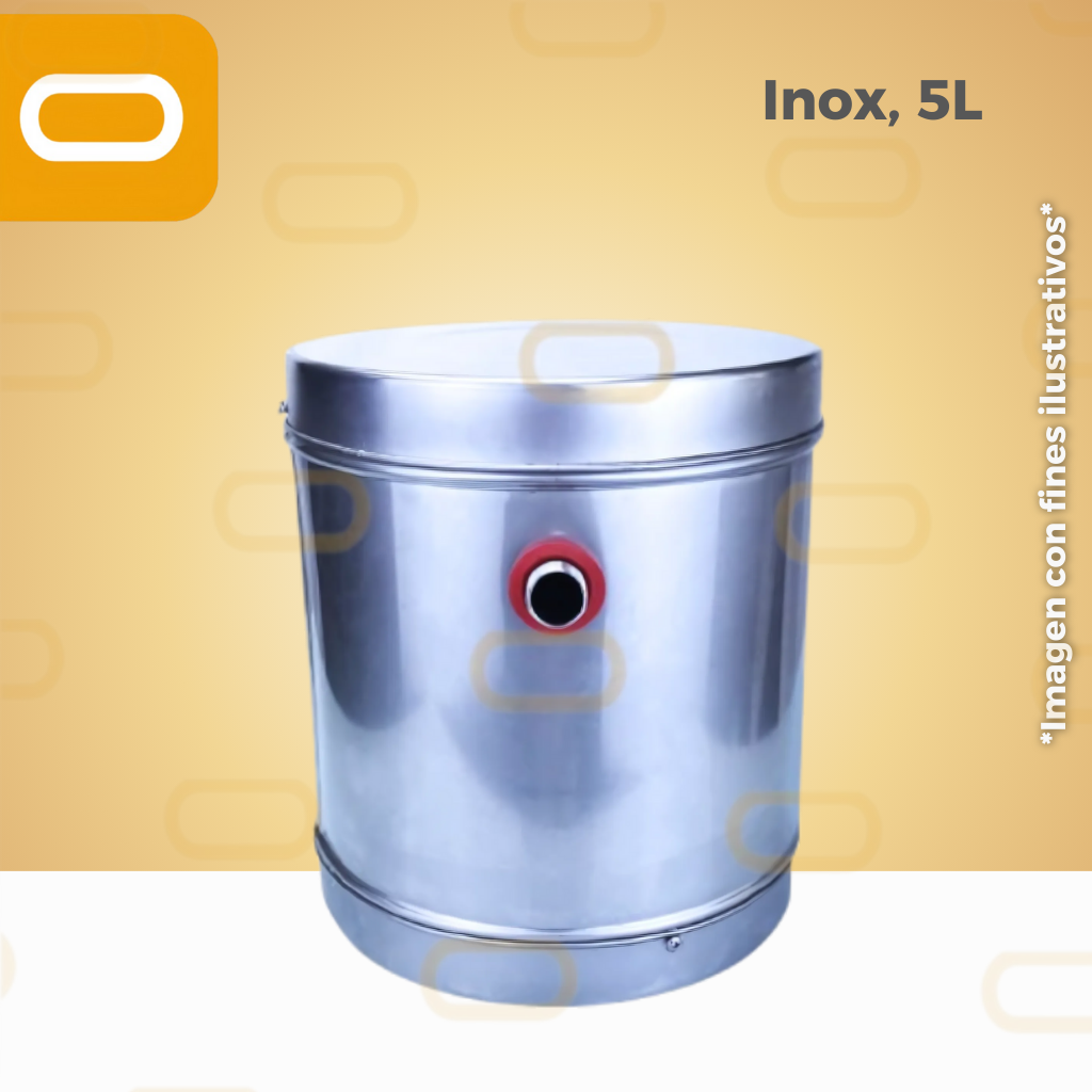 Microtanque 5 Litros Inoxidable