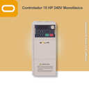 Controlador Solar para bomba de 15HP de voltaje 240V Monofásico