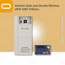 [SU100-T3-022G/030P] Variador Solar para Bomba Eléctrica de 29HP de voltaje 440V Trifásico