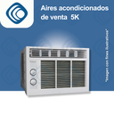 Aire Acondicionado de Ventana-5,000 BTU/h