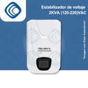 Estabilizador de voltaje 2KVA (120-220)VAC