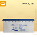 Batería de Gel 200Ah / 12V