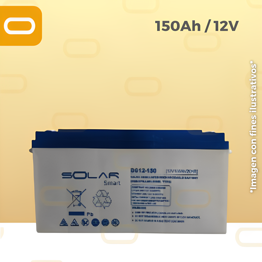 Batería de Gel 150Ah / 12V