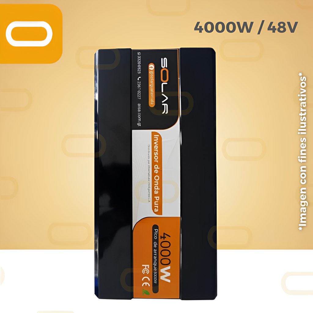 Inversor Off Grid Solar Pro 4000W 48V