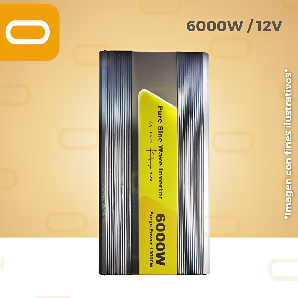 Inversor Off Grid Solar Smart 6000W 12V