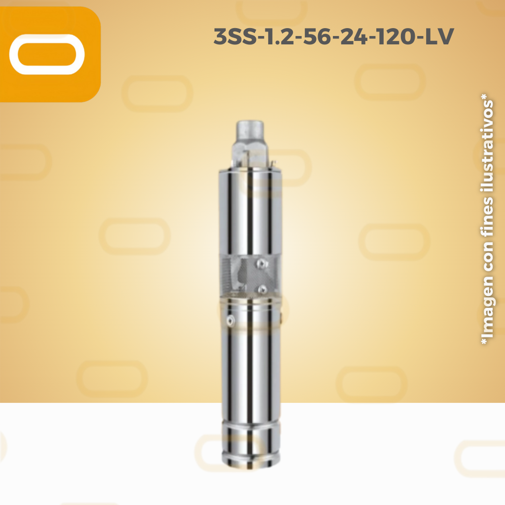 Bomba Sumergible SOLAR 3SS-1.2-56-24-120-LV