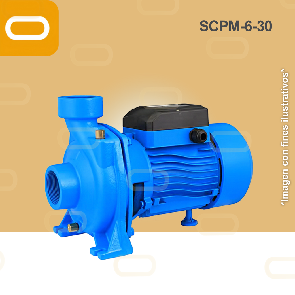 Bomba de caudal NO sumergible SOLAR SCPM-6-30