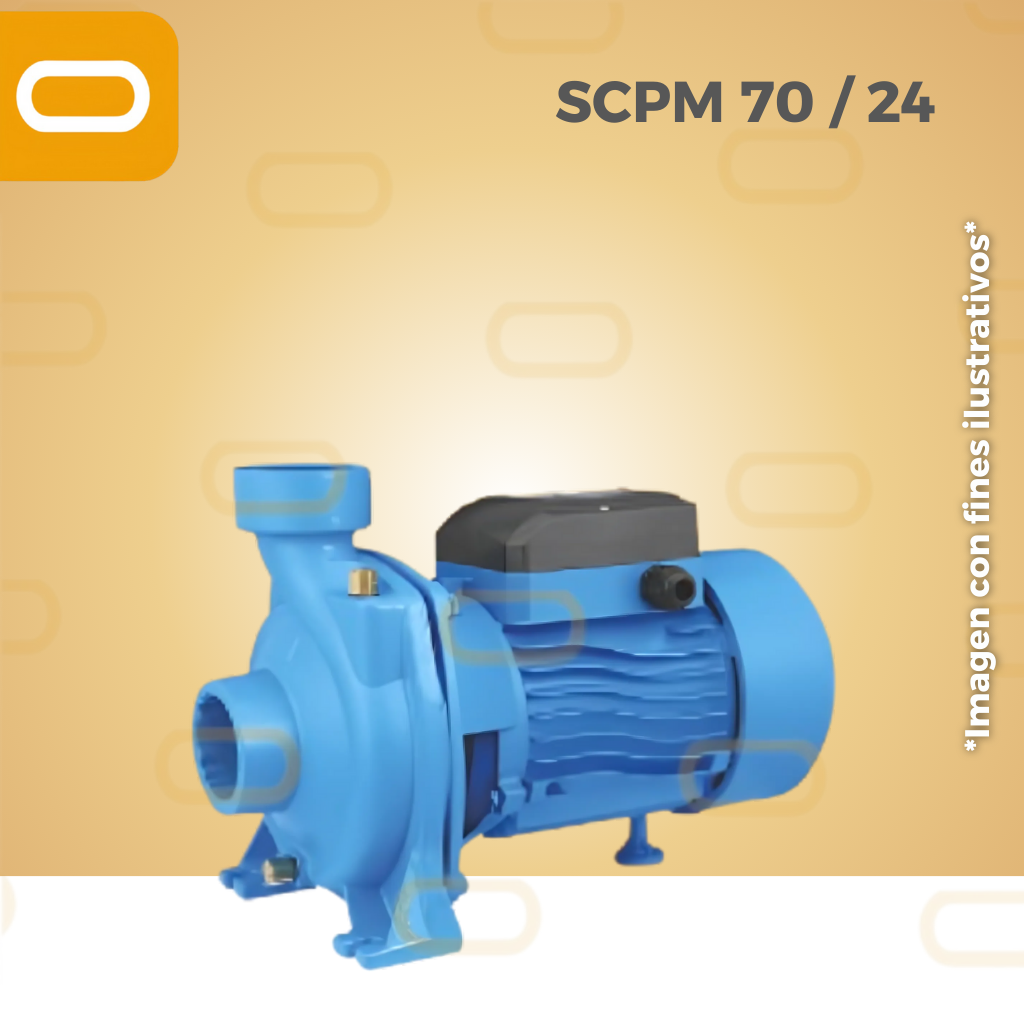 Bomba de caudal NO sumergible SOLAR SCPM-70-24-AD