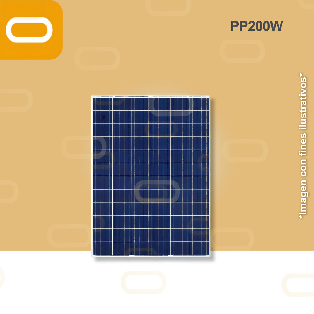 Panel Solar 200W Policristalino