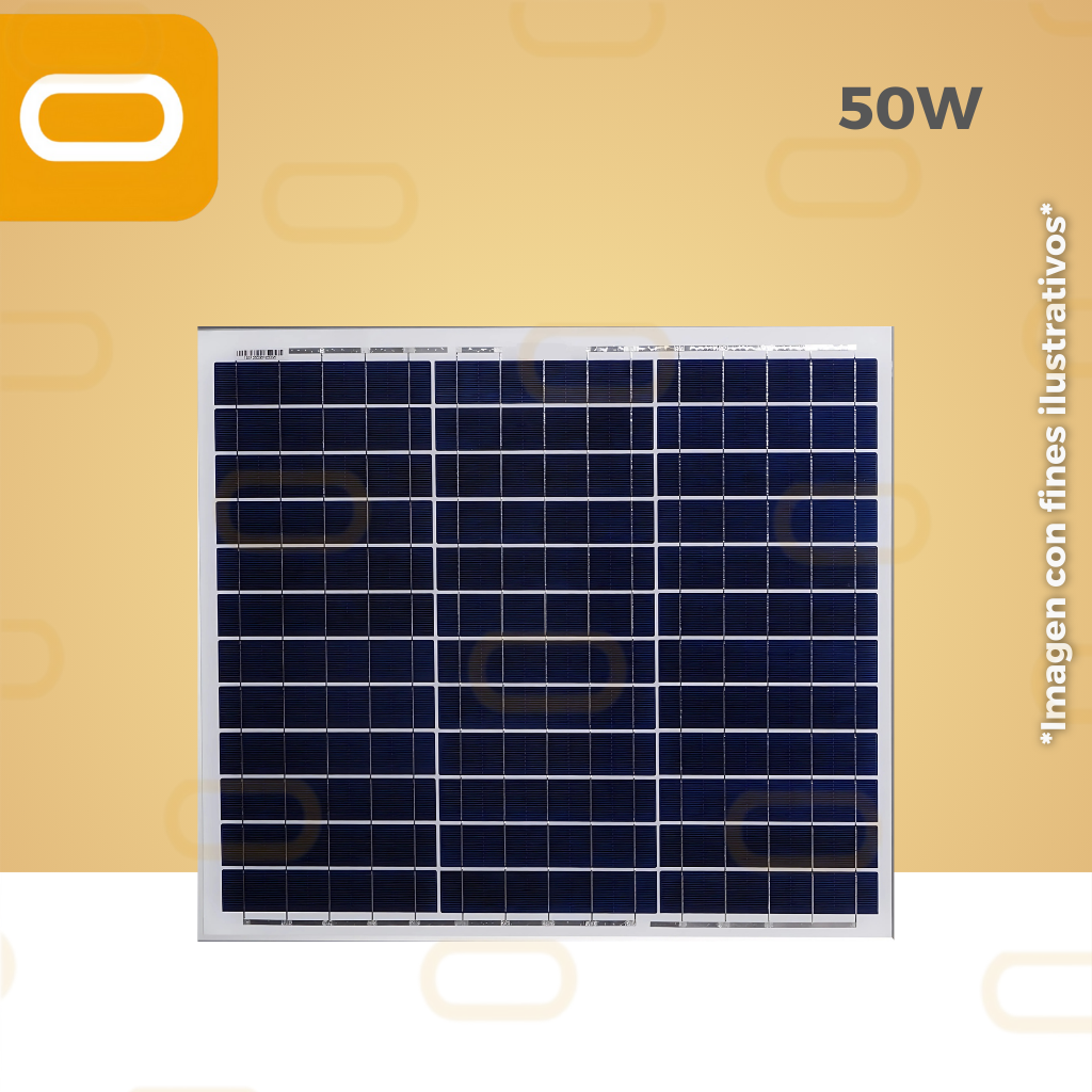 Panel Solar 50W Policristalino
