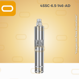 [25-233-AD-4SSC-6.5-146-170-1300] Bomba Sumergible SOLAR 4SSC-6.5-146-AD