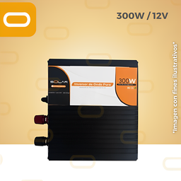 [Inv-Offg-Pro-300W-120V-12V] Inversor Off Grid Solar Pro 300W 12V