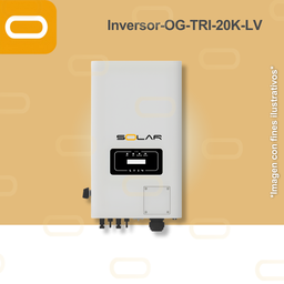 [Inversor-OG-TRI-LV-20K-G04] Inversor On Grid Solar Trifásico LV G4 20000W