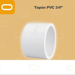 [Tapón-14149-PVC-3/4"] Tapón PVC 3/4"