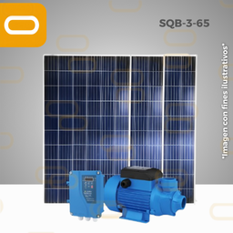 [Sis-19-215-SQB-3-65-750-120-PM380WHC] Sistema Bomba Solar Periferica SQB-3-65-380WHC