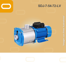 [25-343-LV-SDJ-7-54-72-750] Bomba periférica SOLAR SDJ-7-54-72-LV