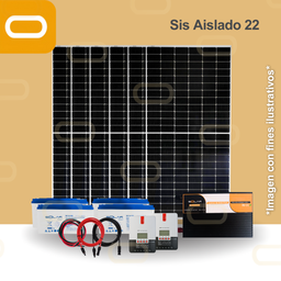 [Sis Aislado 22] Sistema Aislado 22 kWh al día 615W