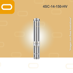 [25-069-HV-4SC-14-150-300-3000-HV] Bomba Sumergible 4SC-14-150-AD
