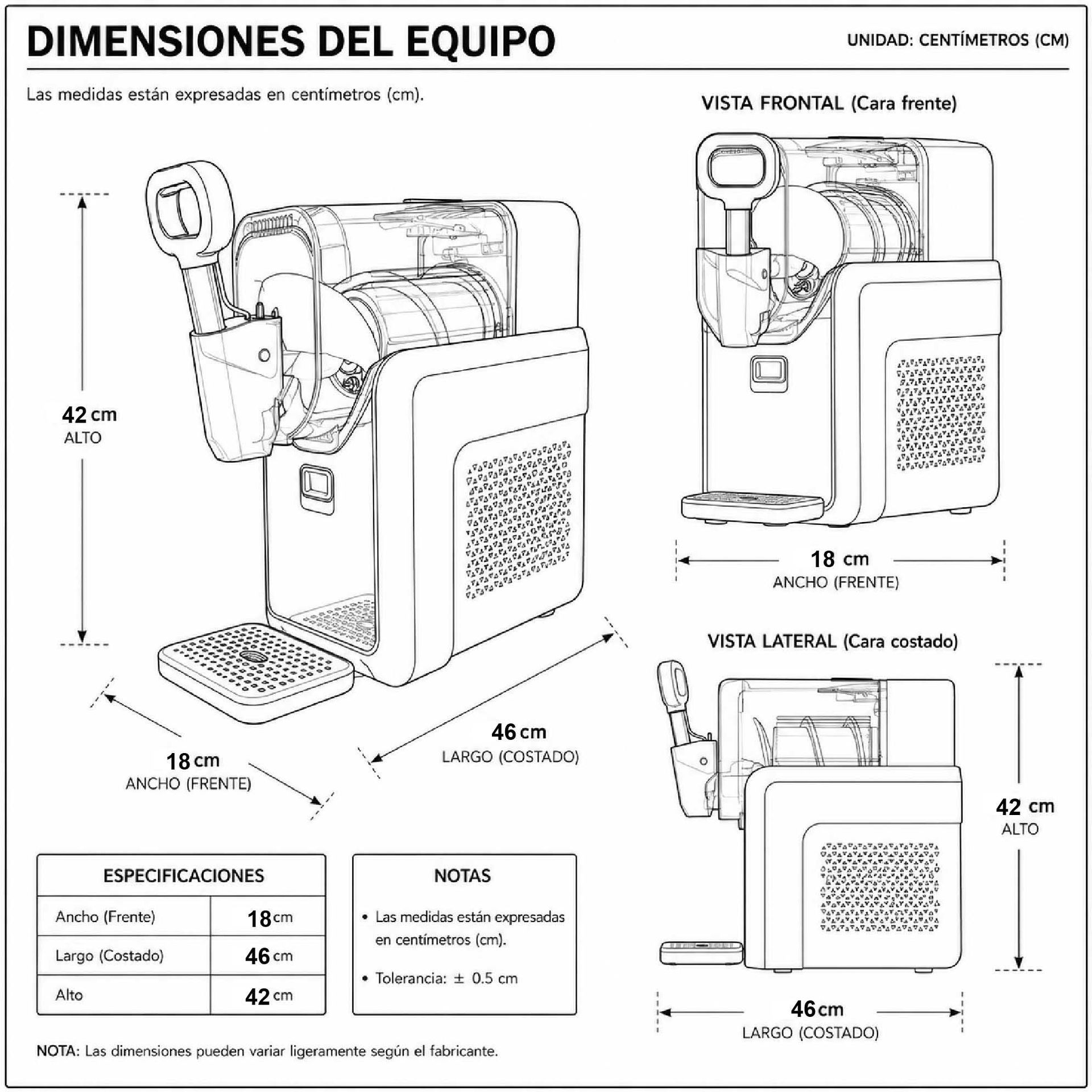 Diagrama de instalación  Máquina de granizadas - KSM20