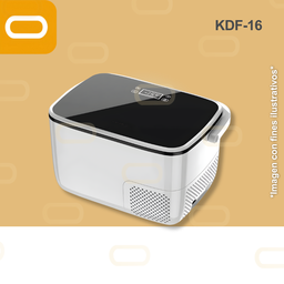 [hielera-portátil-KDF16] Hielera portátil - KDF16L - 12V/24V
