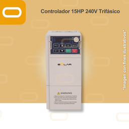 [SU100-D2-11GB] Controlador Solar para bomba de 15HP de voltaje 240V Trifásico