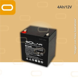 [Batería 12V 4Ah] Batería de Gel 4Ah / 12V