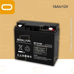 [Batería 12V 18Ah] Batería de Gel 18Ah / 12V