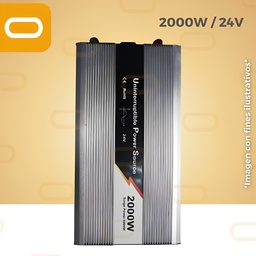 [Inv-Carga-Pro-2K-120V-24V] Inversor Cargador Solar Pro 2000W 24V