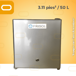 [Refrigerador-3.11P-50L] Refrigerador Mini 3.11 pies³ / 50 Litros